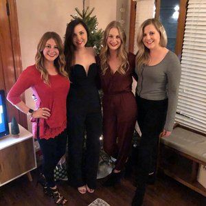 Lulus Black Sleeveless Wide Leg Jumpsuit